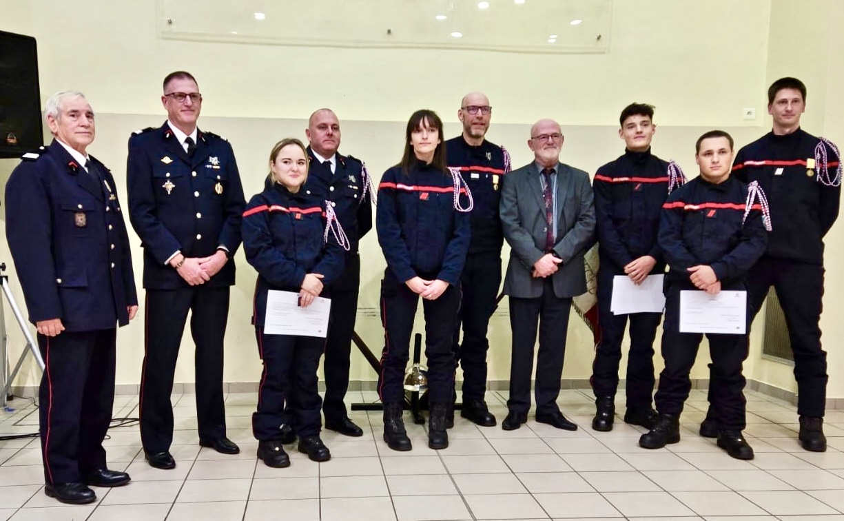 Sainte Barbe des Pompiers Ville de Cocheren